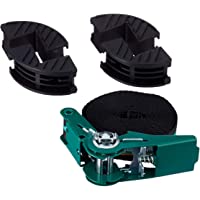 Wolfcraft 3441000 - Tensor de cinta de carraca con 4 mordazas- ancho 25 mm 4 m